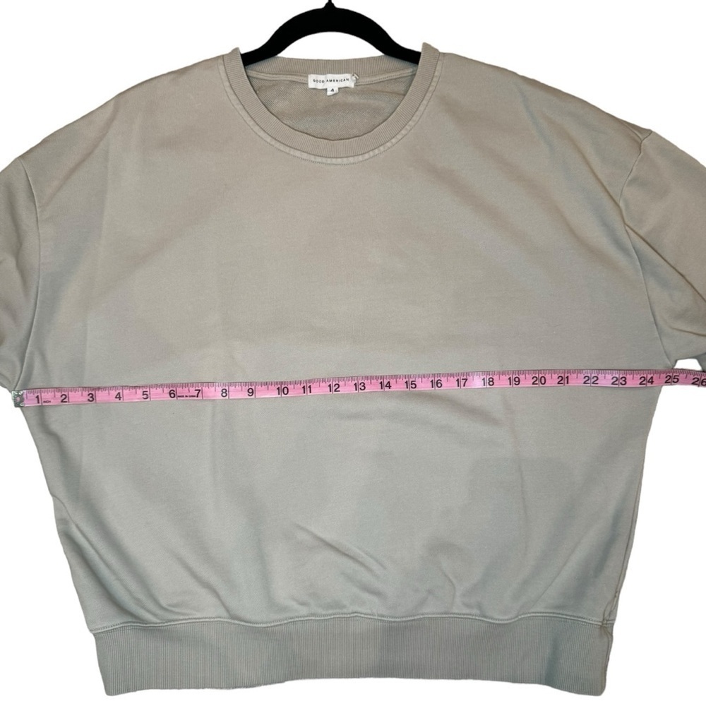 GOOD AMERICAN- Terry Sweatshirt - Picture 4 of 7